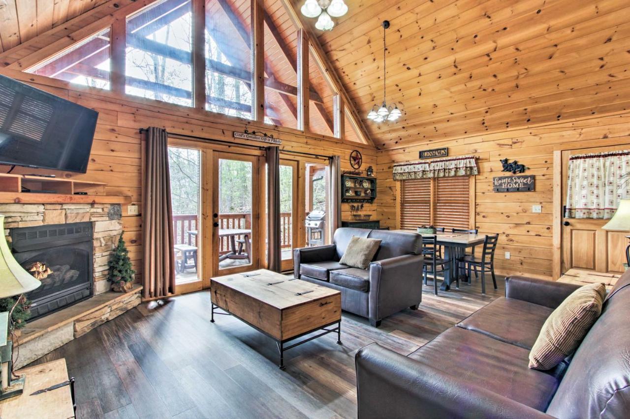 Gatlinburg Mountain Cabin With Grill And Pool Table! Экстерьер фото