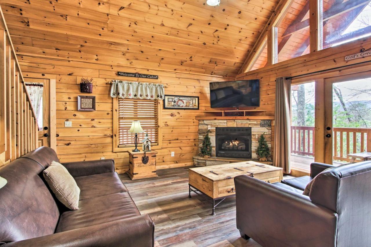 Gatlinburg Mountain Cabin With Grill And Pool Table! Экстерьер фото